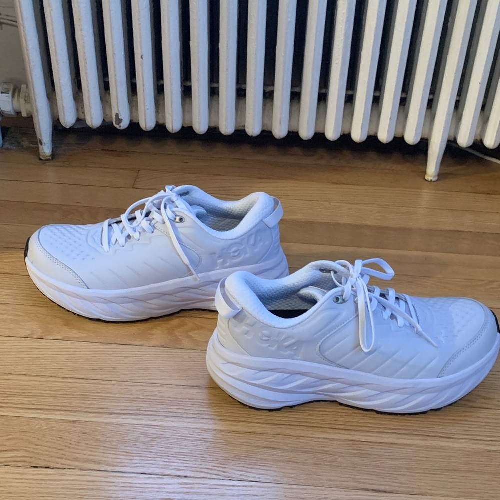 Hoka White Women's Sneakers - Picture 4 of 9